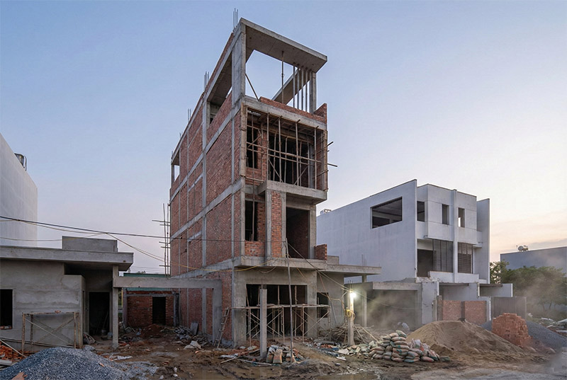 Vật liệu phần thô (khung xương công trình)