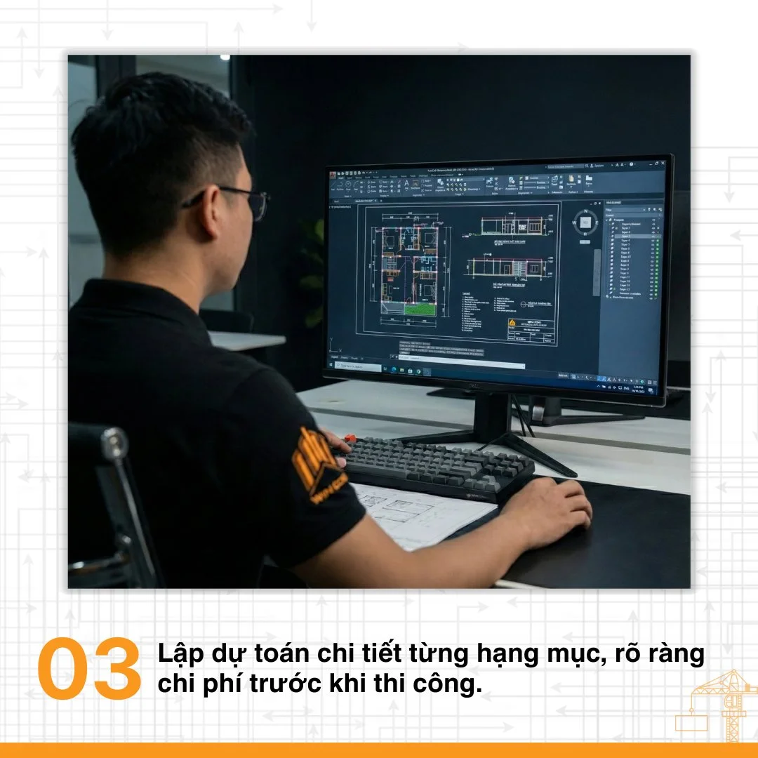 6 bước xây nhà trọn gói cùng Win Cons