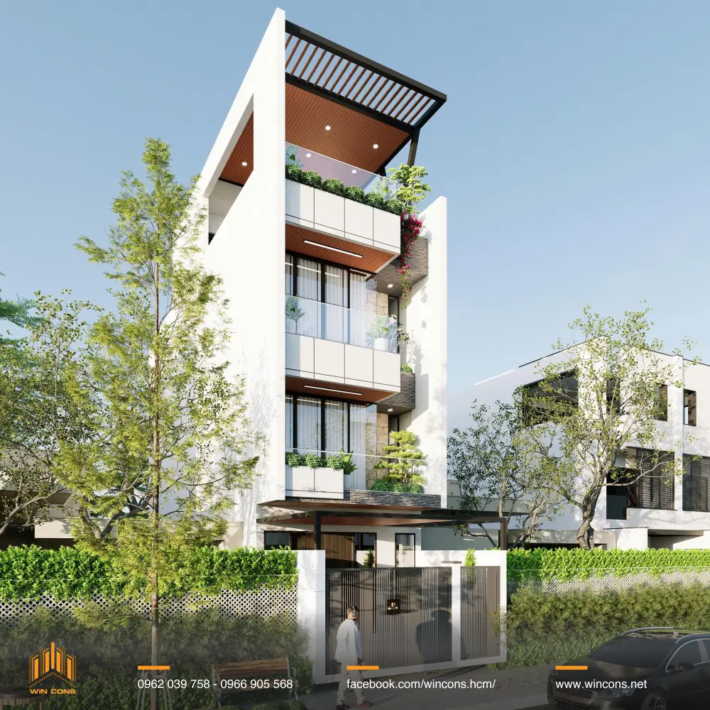 V'S HOUSE – MỖI TẦNG LÀ MỘT KHOẢNG THỞ